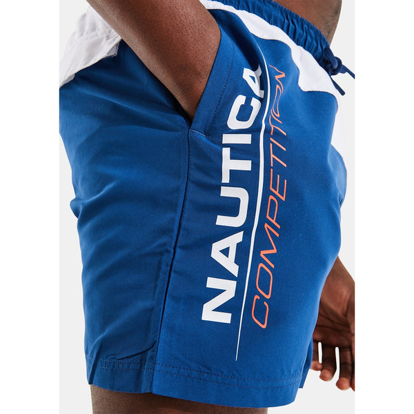NTCA Gunnage Blue White Swim Shorts | Montivo Pakistan