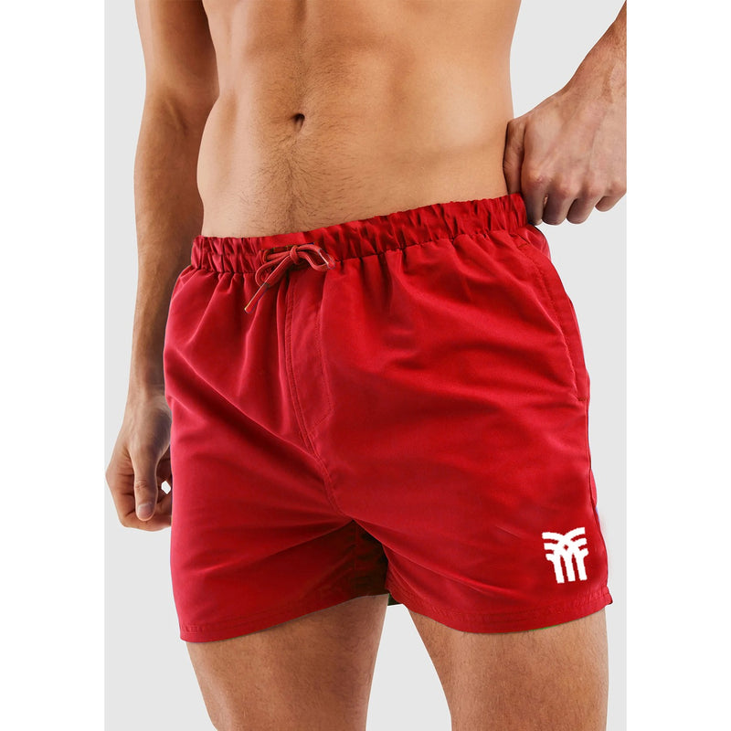 FNCH Red Swim Shorts | Montivo Pakistan