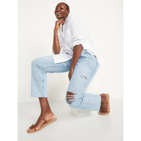 ON Extra High Ripped Jeans | Montivo Pakistan