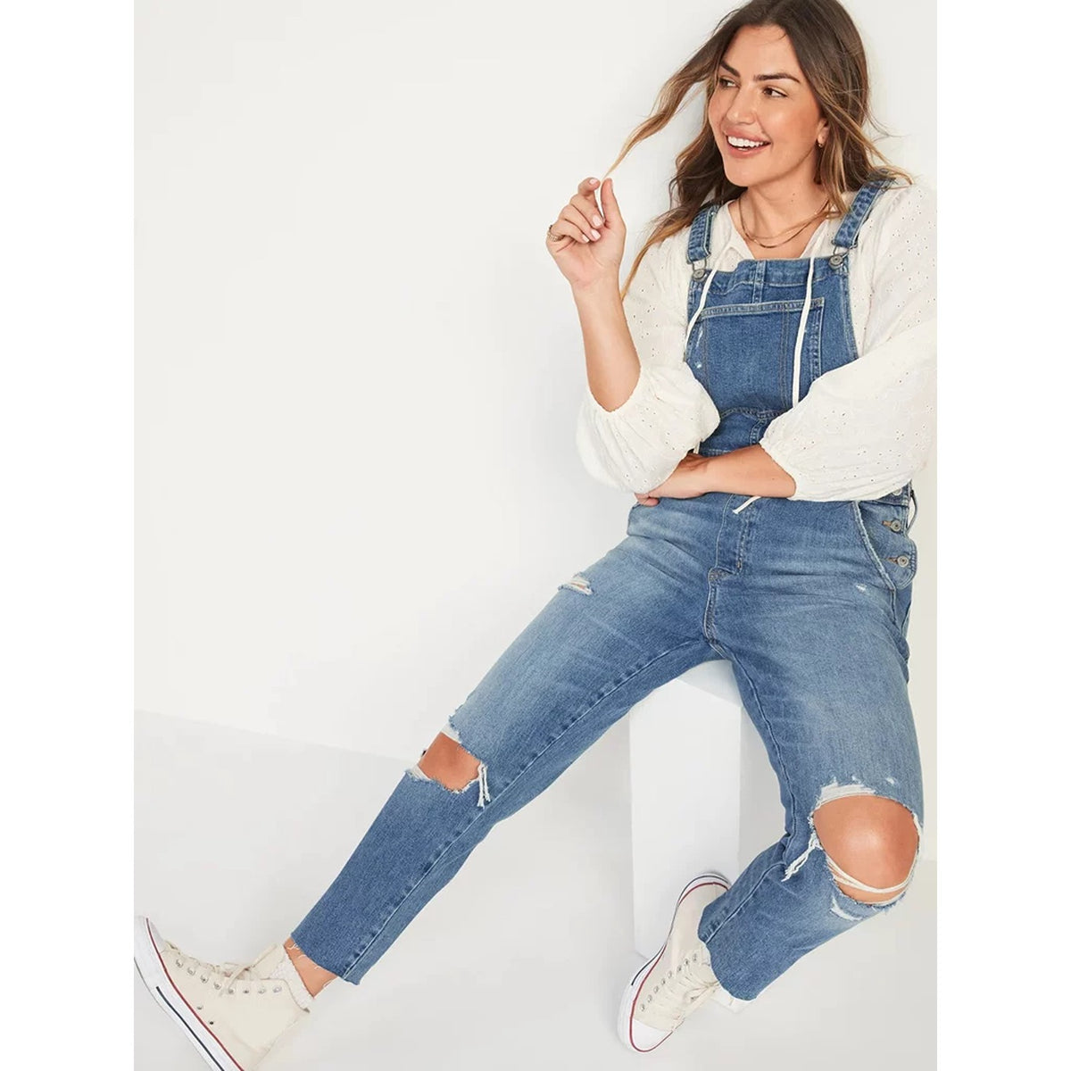 ON Light Blue Ripped Overall | Montivo Pakistan