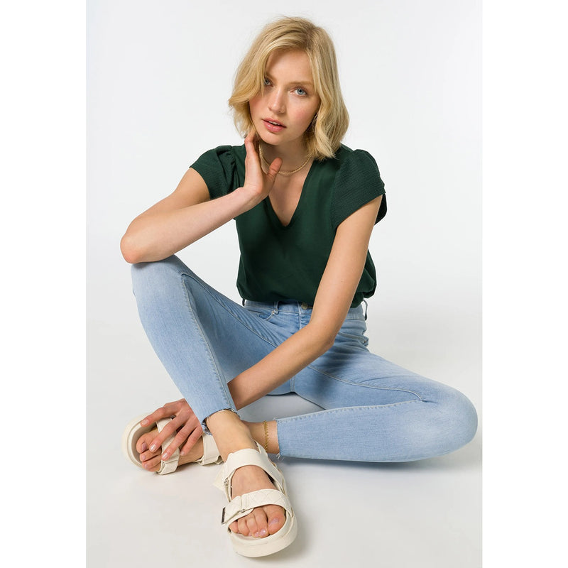 TFSI Double Up Skinny Light Blue Jeans | Montivo Pakistan