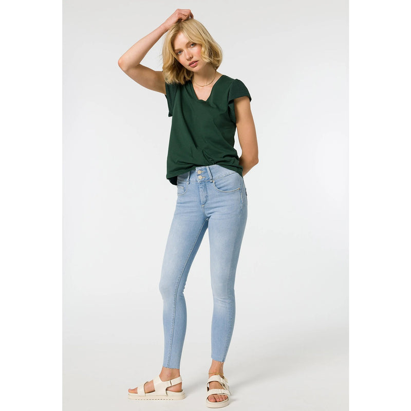 TFSI Double Up Skinny Light Blue Jeans | Montivo Pakistan