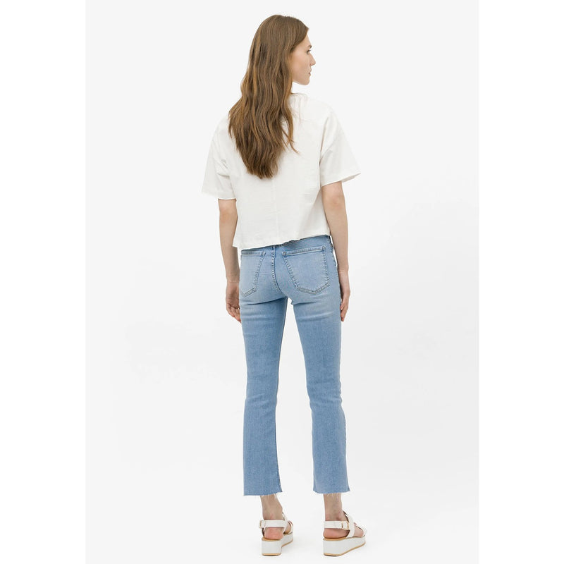 TFSI Cropped Flare Jeans | Montivo Pakistan