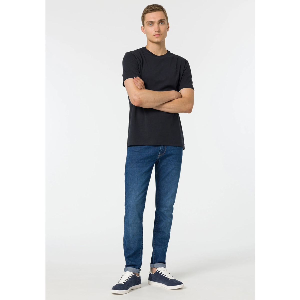 TFSI Liam Mid Blue Slim Jeans | Montivo Pakistan