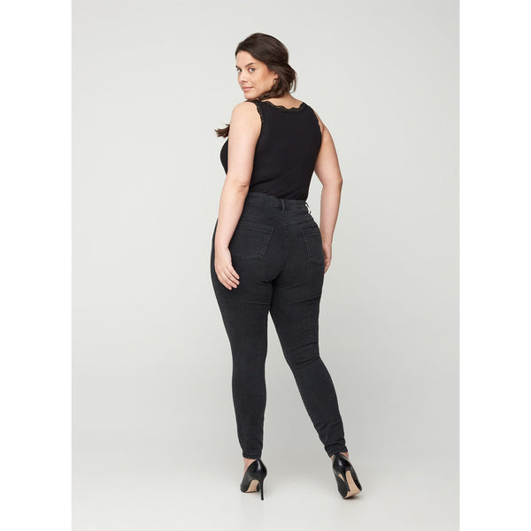 Zizzi Long Charcoal Jeggings | Montivo Pakistan