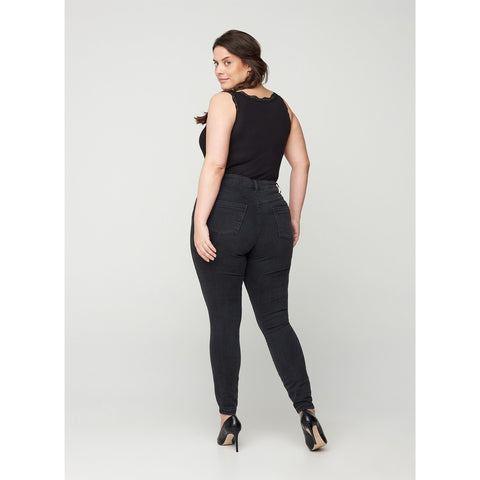 Zizzi Long Charcoal Jeggings | Montivo Pakistan