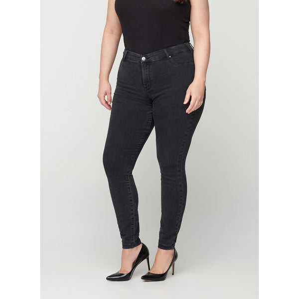 Zizzi Long Charcoal Jeggings | Montivo Pakistan