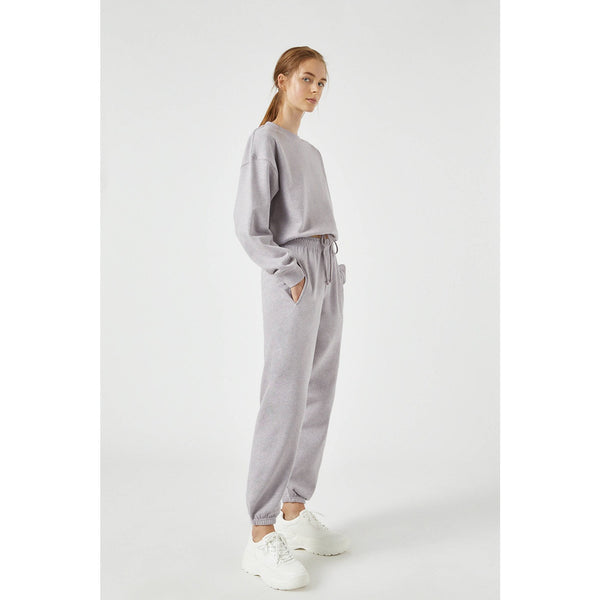 PB Embroidered STWD Lilac sweatpants | Montivo Pakistan