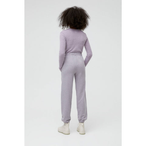PB Embroidered STWD Lilac sweatpants | Montivo Pakistan