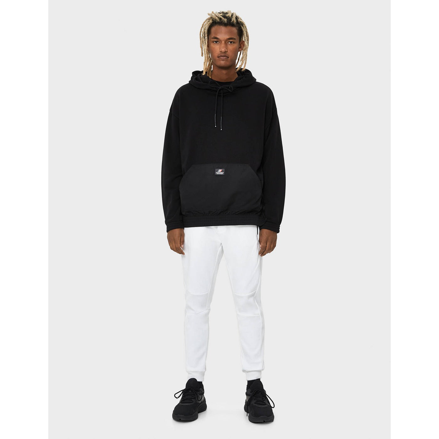 BSK Black Sweatshirt with Side Zipper | Montivo Pakistan