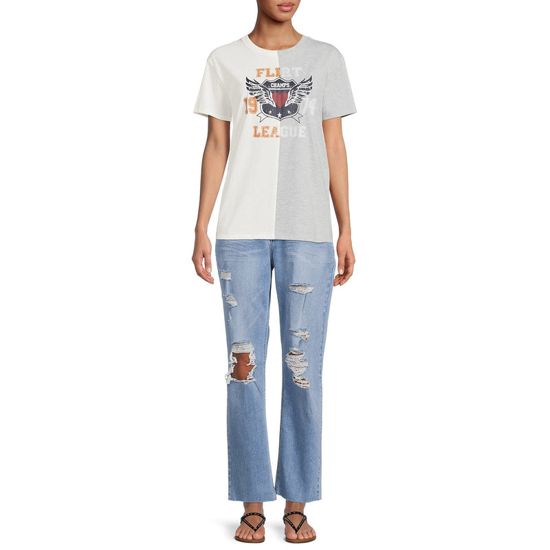 NB Light Blue Ripped Jeans | Montivo Pakistan