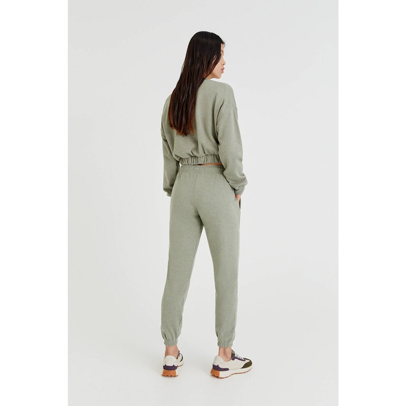 PB Cropped STWD Green Sweatshirt | Montivo Pakistan