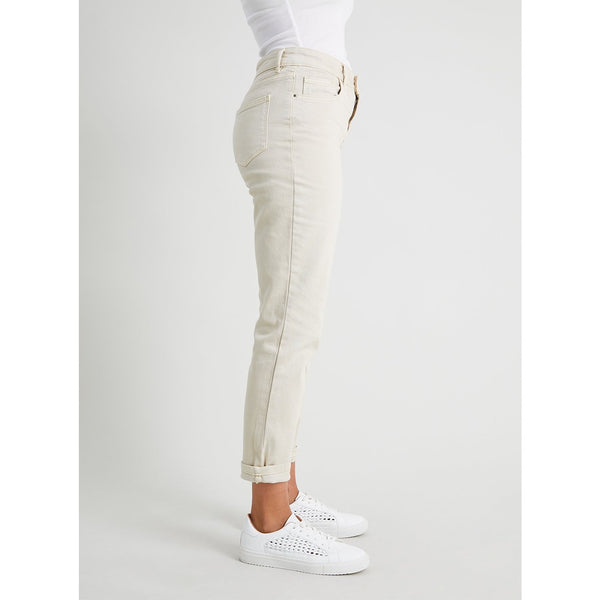 TU Ecru Girlfriend Jeans | Montivo Pakistan