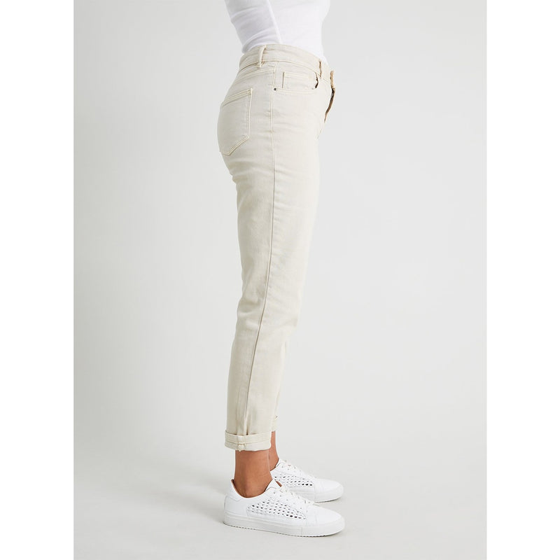 TU Ecru Girlfriend Jeans | Montivo Pakistan