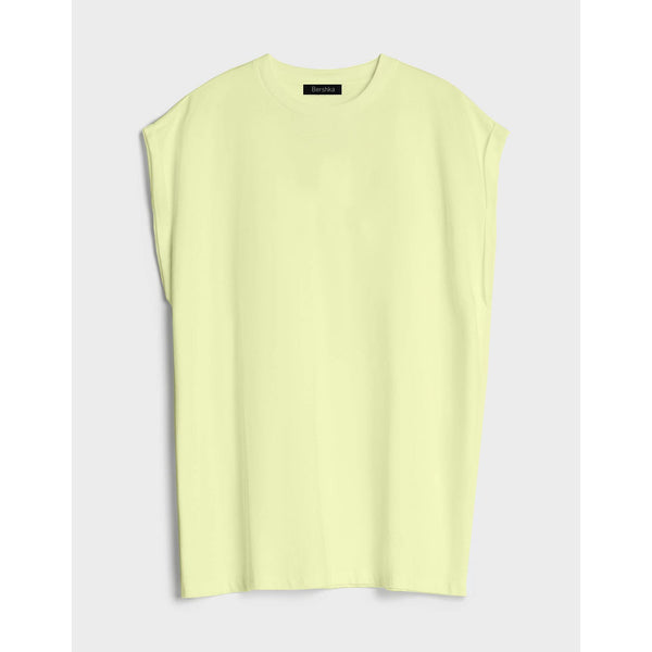 Lemon Sleeveless Oversized Tshirt | Montivo Pakistan