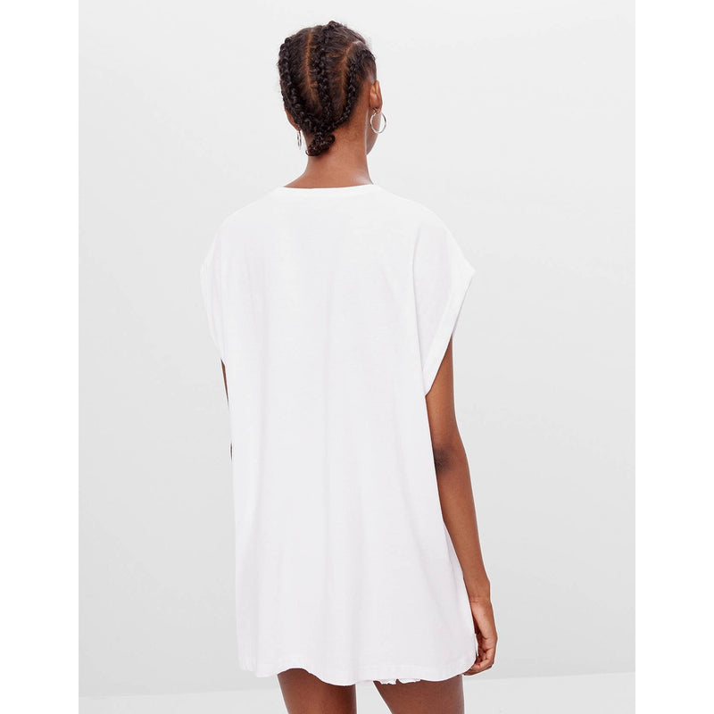 Lemon Sleeveless Oversized Tshirt | Montivo Pakistan