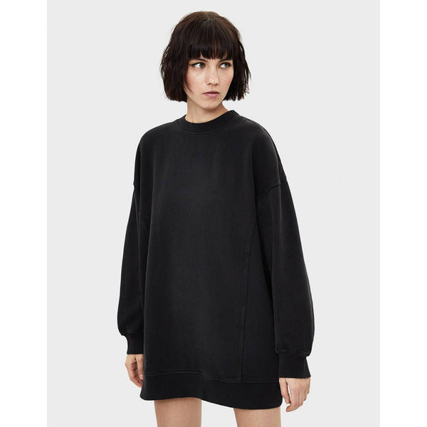 BSK Oversized Faded Black Sweatshirt | Montivo Pakistan