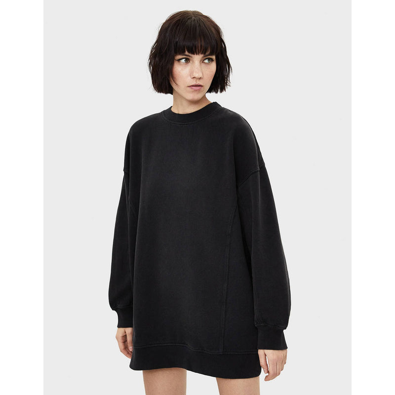 BSK Oversized Faded Black Sweatshirt | Montivo Pakistan