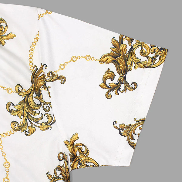 Guess White Patterned Polo | Montivo Pakistan