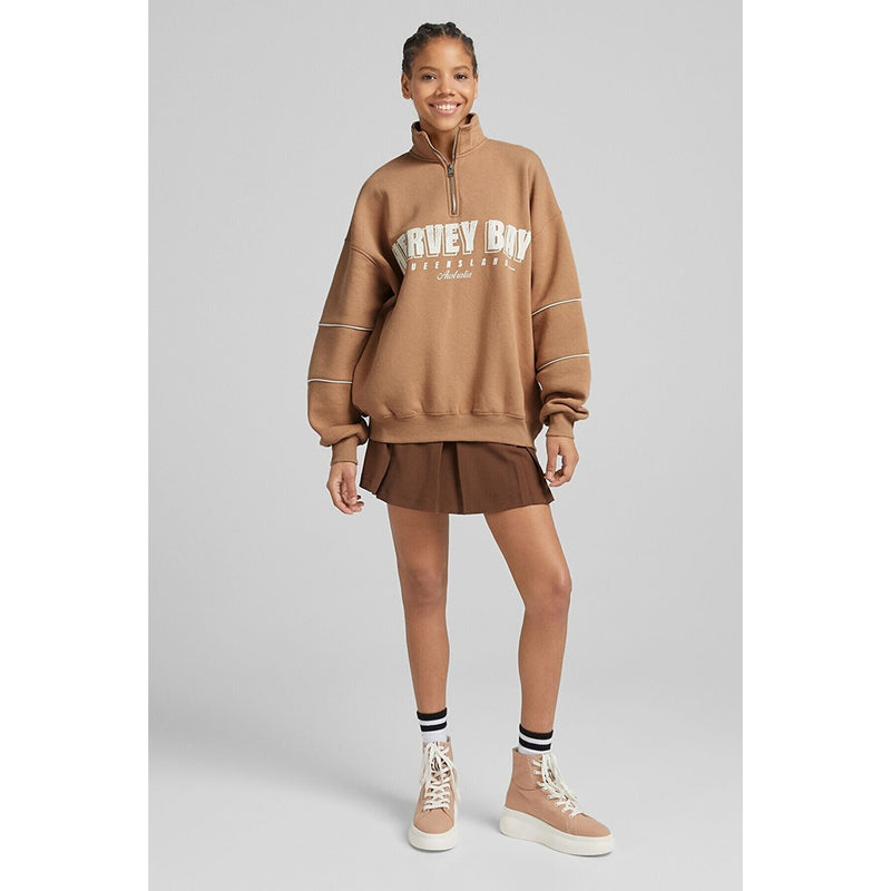 BSK Oversized Half Zip Sweat | Montivo Pakistan