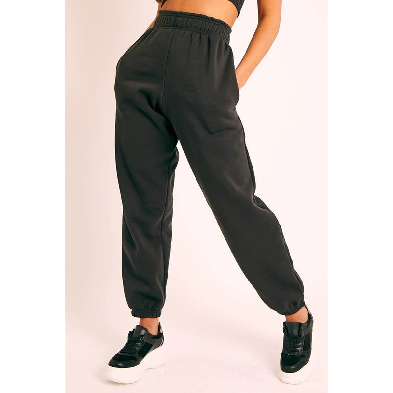PTL Black Oversized Joggers | Montivo Pakistan