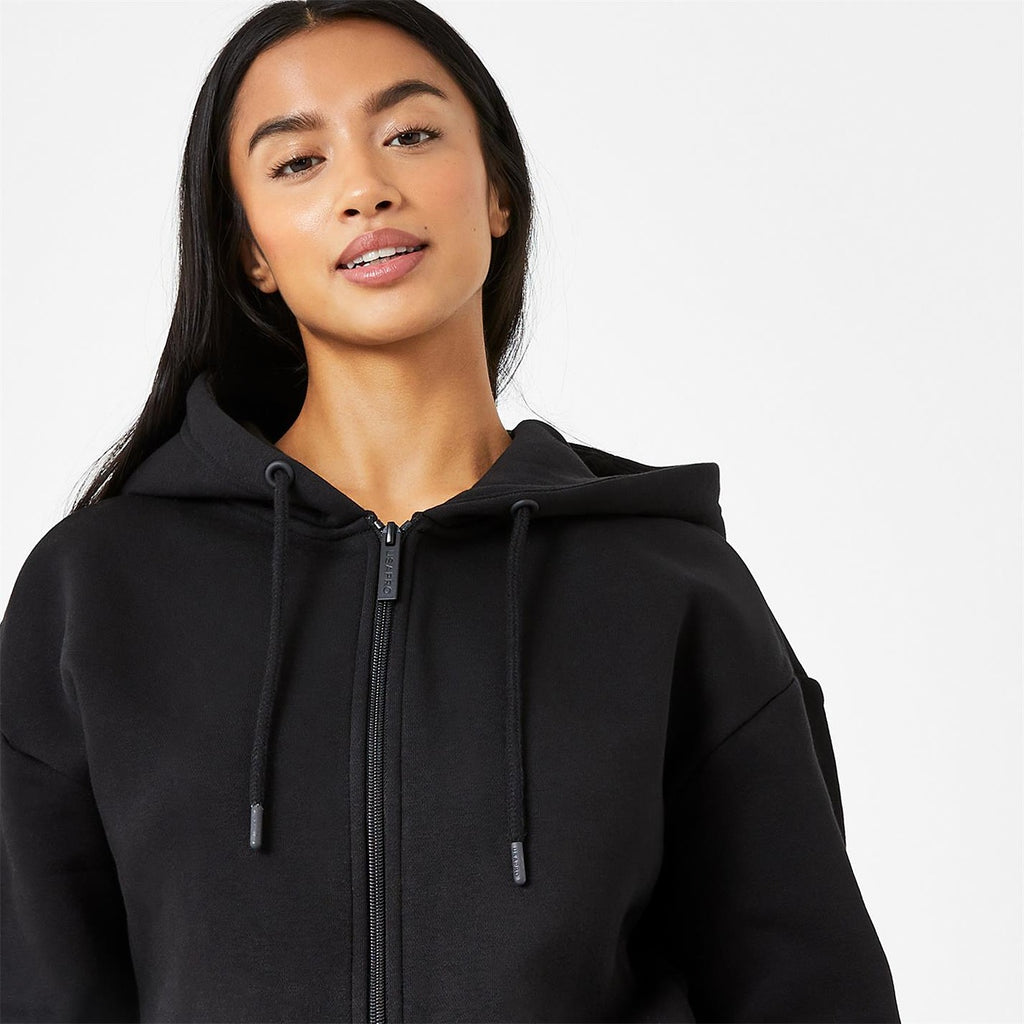 USAPRO Black Zip Up Hoodie Montivo