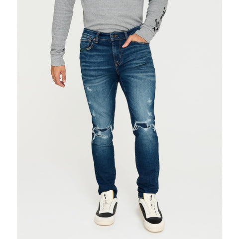 AERO Mid Blue Super Skinny Soft Jean | Montivo Pakistan