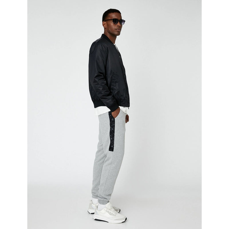 Grey Joggers with Side Panel | Montivo Pakistan