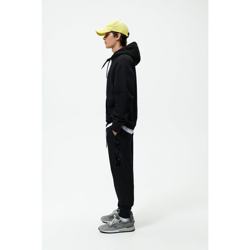 Black Joggers with Side Panel | Montivo Pakistan