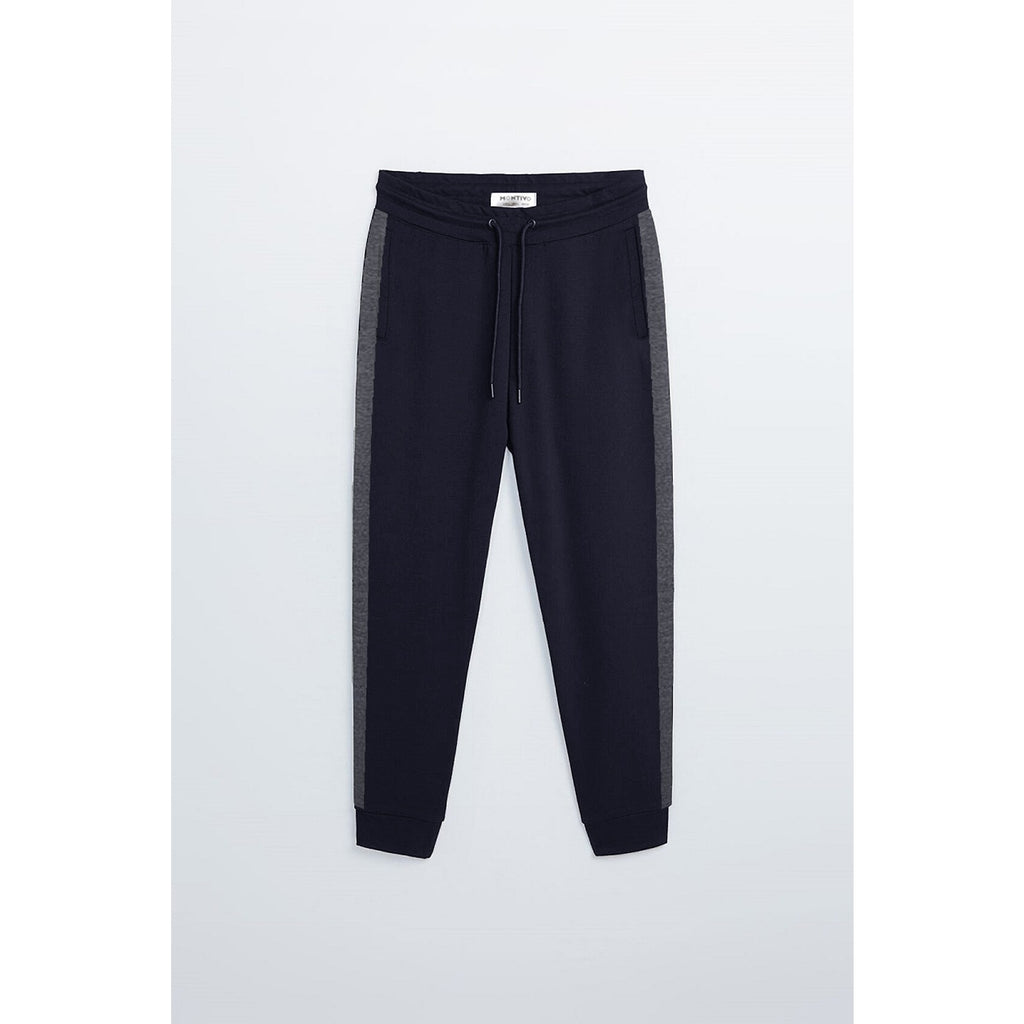 Navy Sports Joggers with Side Panel | Montivo Pakistan