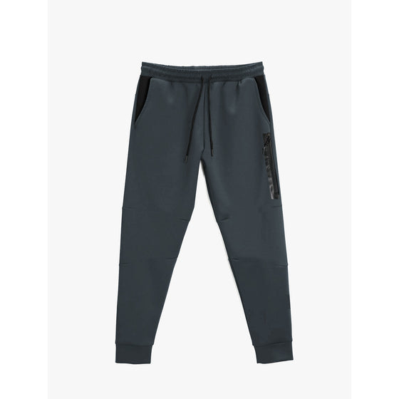 Grey Sports Joggers With Zip Detailing | Montivo Pakistan