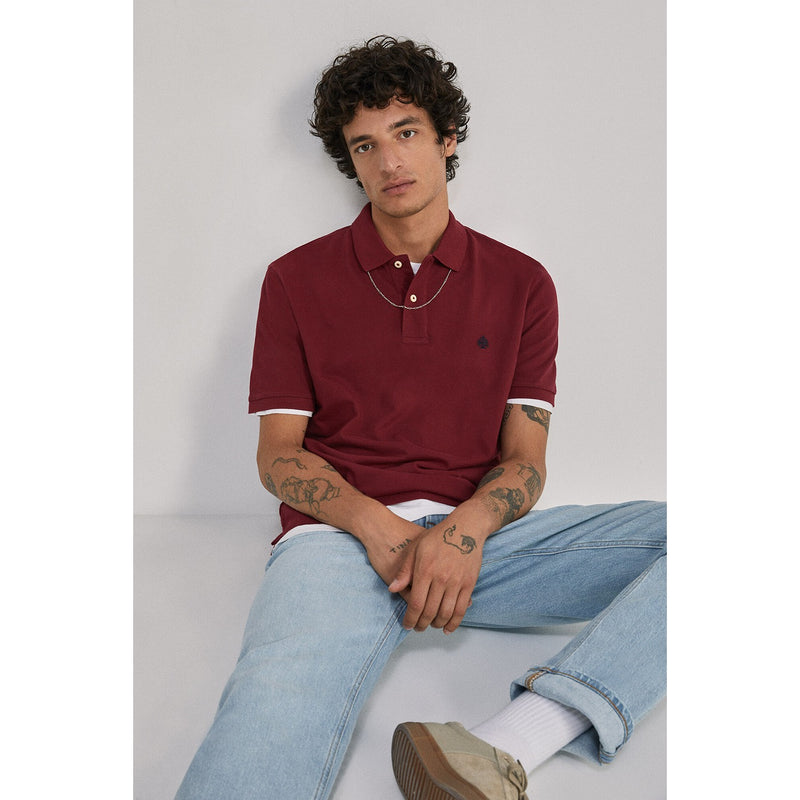 SPFLD Red Pique Polo | Montivo Pakistan