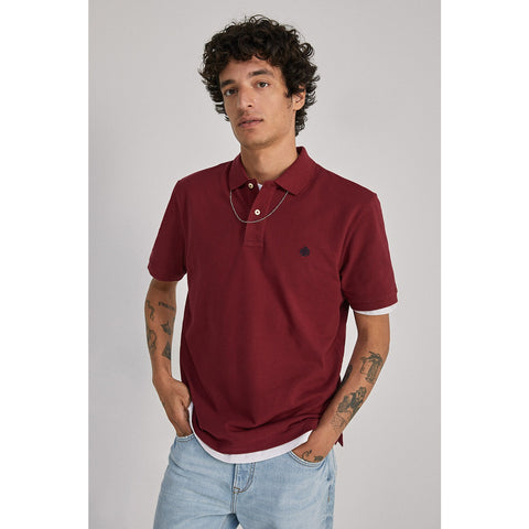 SPFLD Red Pique Polo | Montivo Pakistan