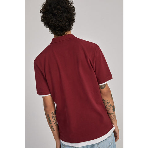 SPFLD Red Pique Polo | Montivo Pakistan