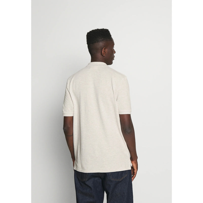 SPFLD White Melange Polo | Montivo Pakistan