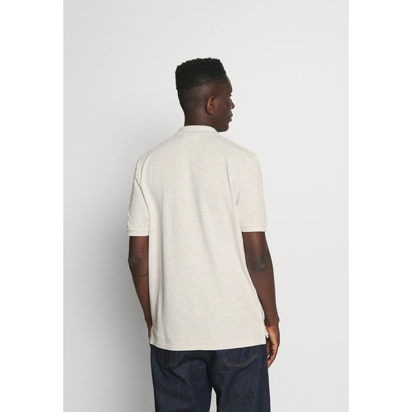 SPFLD White Melange Polo | Montivo Pakistan