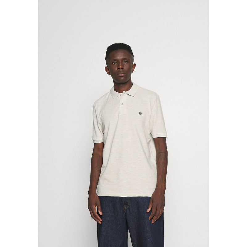 SPFLD White Melange Polo | Montivo Pakistan