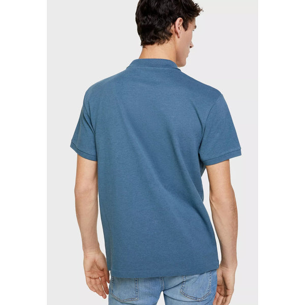 SPFLD Blue Pique Polo | Montivo Pakistan