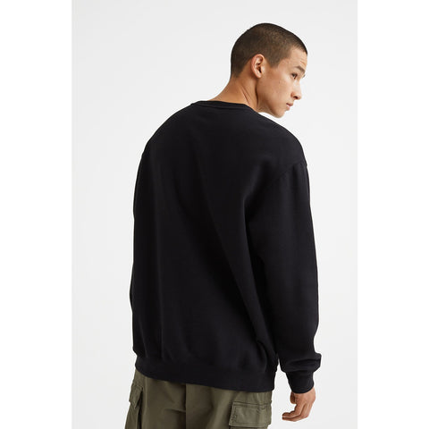 M17 Black Mens Basic Sweatshirt | Montivo Pakistan