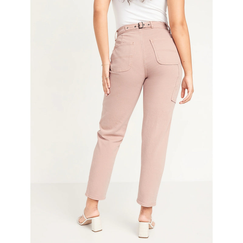 ON Curvy Extra High Button-Fly Peach Jeans | Montivo Pakistan
