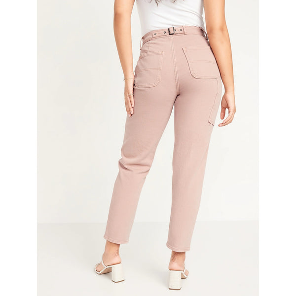 ON Curvy Extra High Button-Fly Peach Jeans | Montivo Pakistan