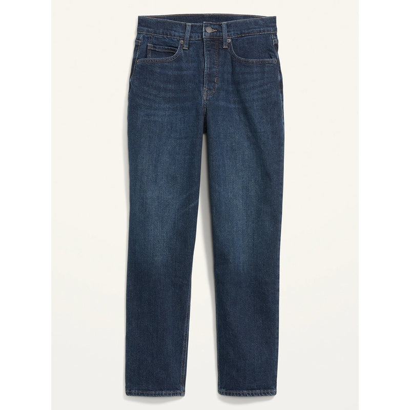 ON Extra High Button-Fly Dark Blue Jeans | Montivo Pakistan