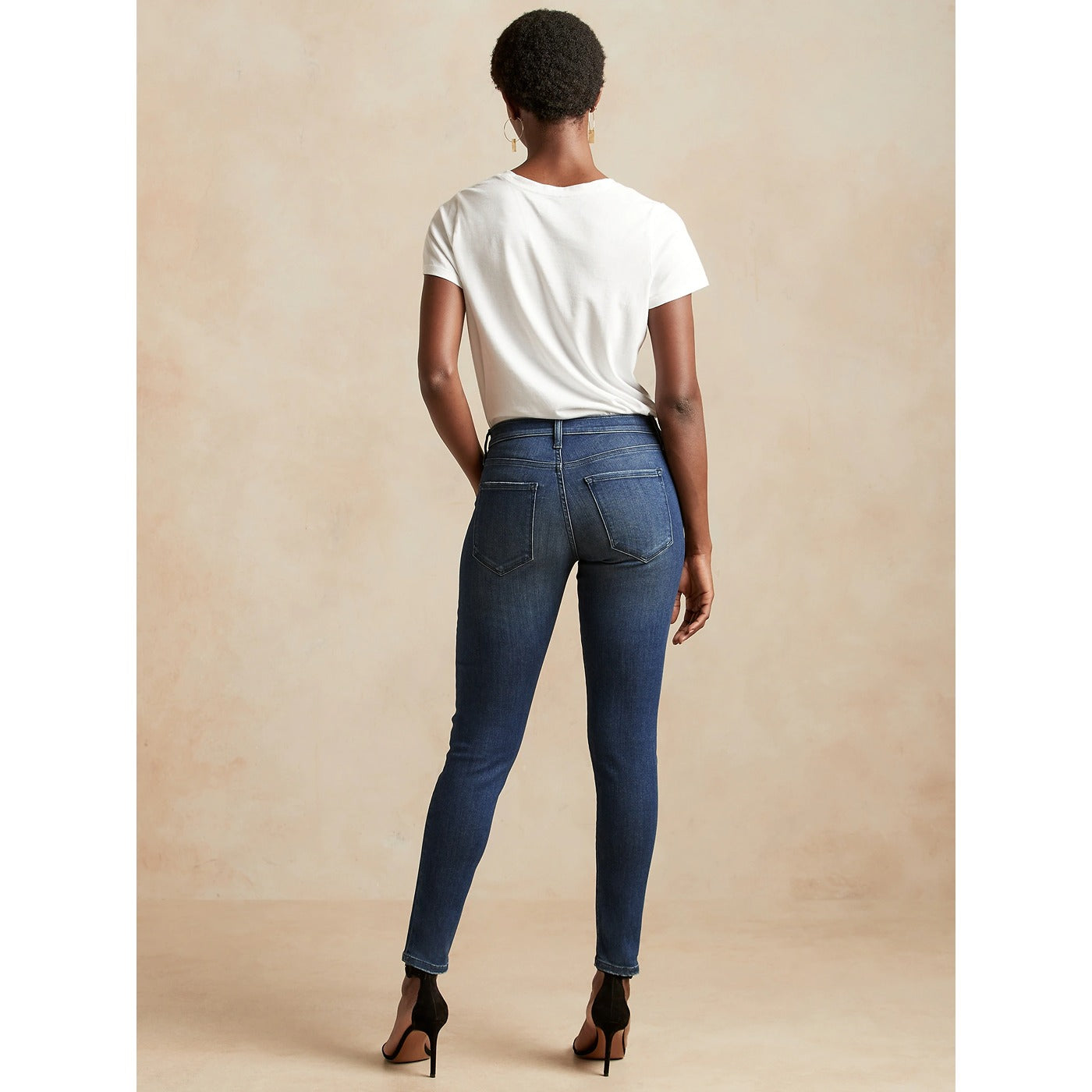 BR Mid Rise Blue Skinny Jeans | Montivo Pakistan