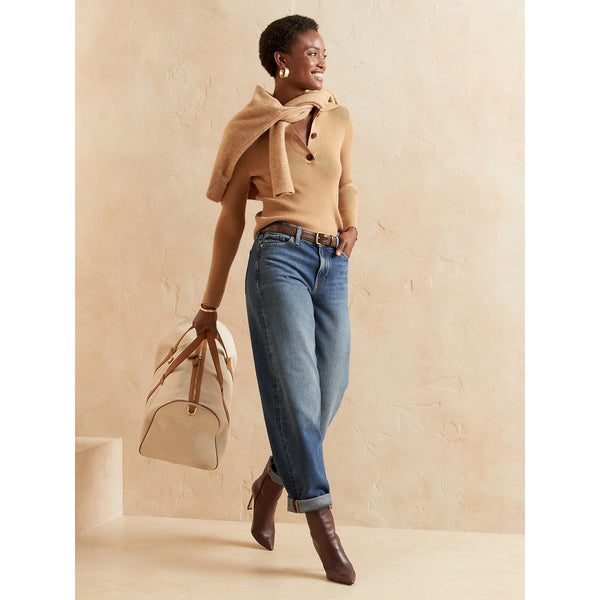 BR Barrel Mom High Jeans | Montivo Pakistan