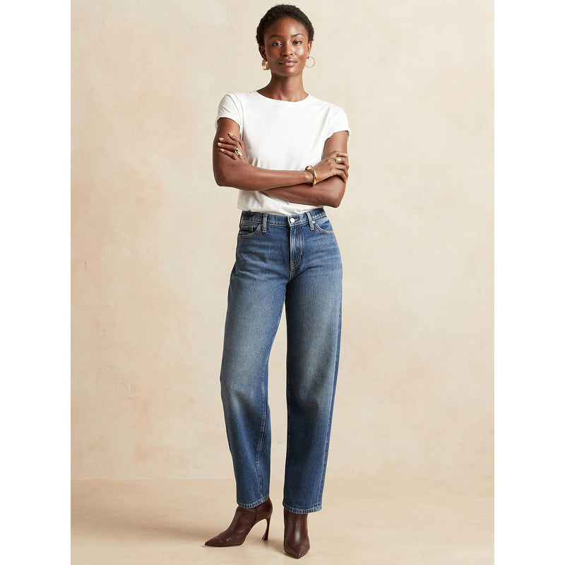 BR Barrel Mom High Jeans | Montivo Pakistan