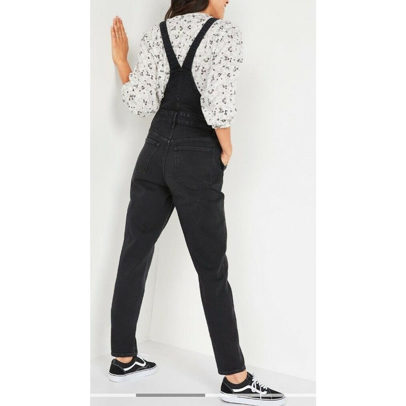 ON Black Straight Jumpsuit Overalls | Montivo Pakistan