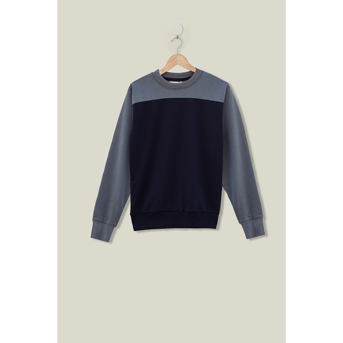 Blue Sports Two Tone Sweatshirt | Montivo Pakistan
