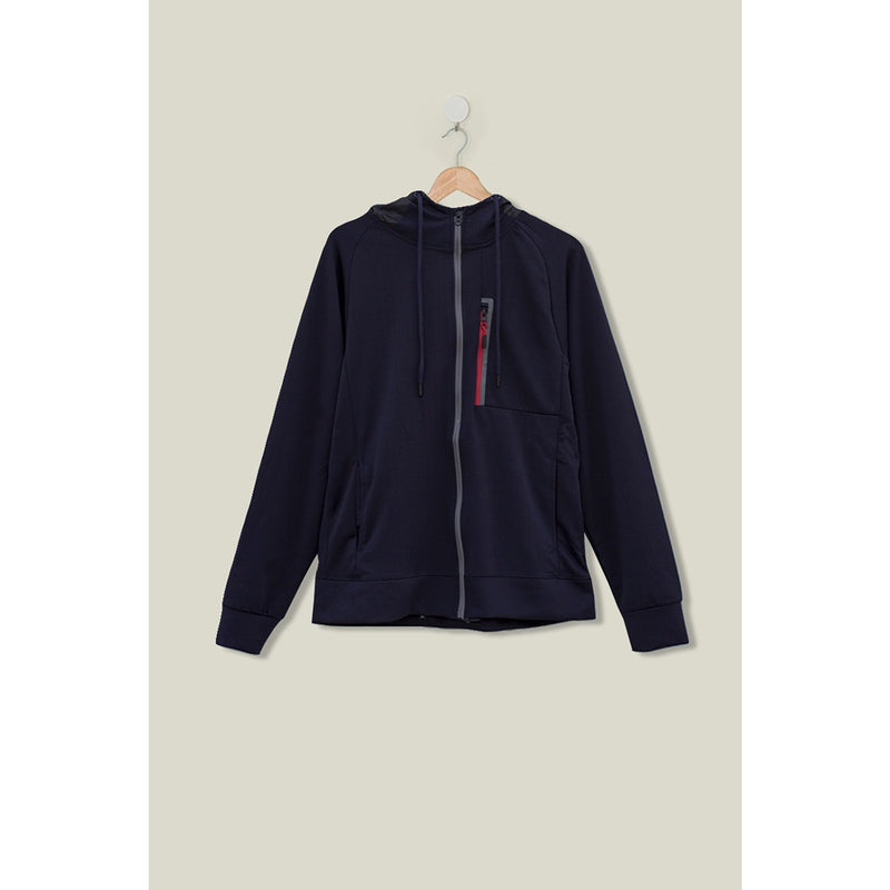 Navy Zip Detailed Sports Zipper | Montivo Pakistan