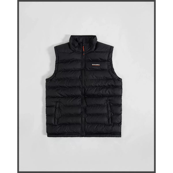 Sleeveless Black Puffer Jacket | Montivo Pakistan