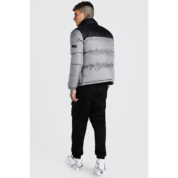 Colour Block Puffer Jacket | Montivo Pakistan